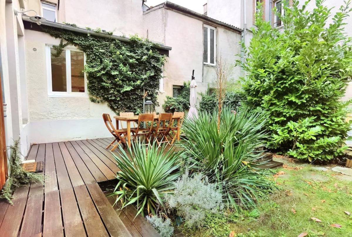 Maison De Ville Avec Terrasse Et Jardin แร็งส์ ภายนอก รูปภาพ